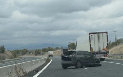 Τροχαίο ατύχημα στην Εγνατία Οδό