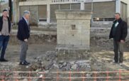 Επίσκεψη του Δημάρχου Βοΐου στις εργασίες ανάπλασης της κεντρικής πλατείας Νεάπολης